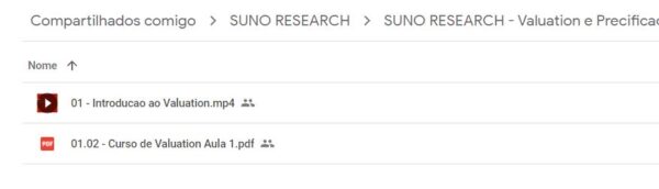 Curso suno research valuation e precificacao de ativos 01