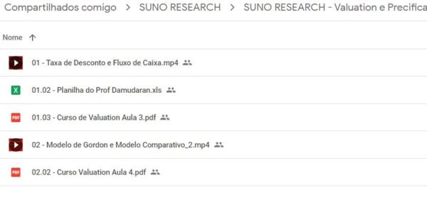 Curso suno research valuation e precificacao de ativos 03