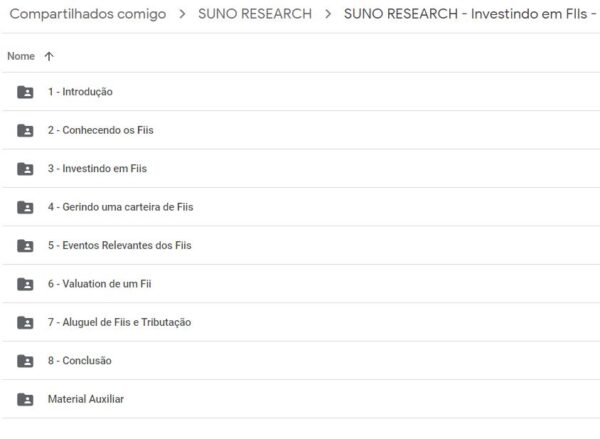 curso suno research curso fiis 00