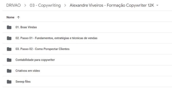 curso Formação Copywriter 12K - Alexandre Viveiros