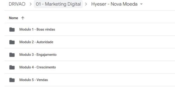 curso Nova Moeda Hyeser