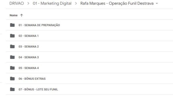 curso Operação Funil Destrava Rafa Marques