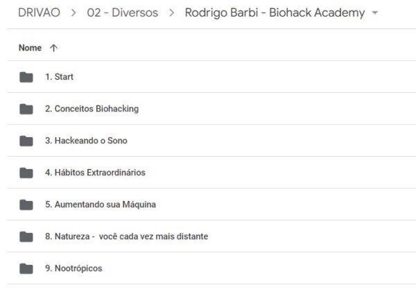 curso Rodrigo Barbi - Biohack Academy