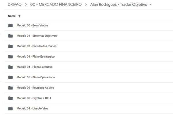 trader objetivo alan rodrigues